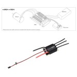 Flycolor Waterproof Brushless ESC 120A 2-6S Lipo Electric Speed Controller With BEC 5.5V/5A Water Cooling System for RC Boats